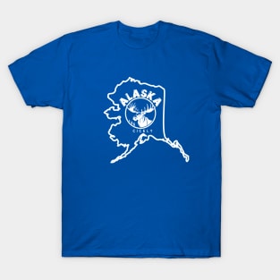 Moose Lovers-Alaska Cicely Map-Northern Exposure T-Shirt